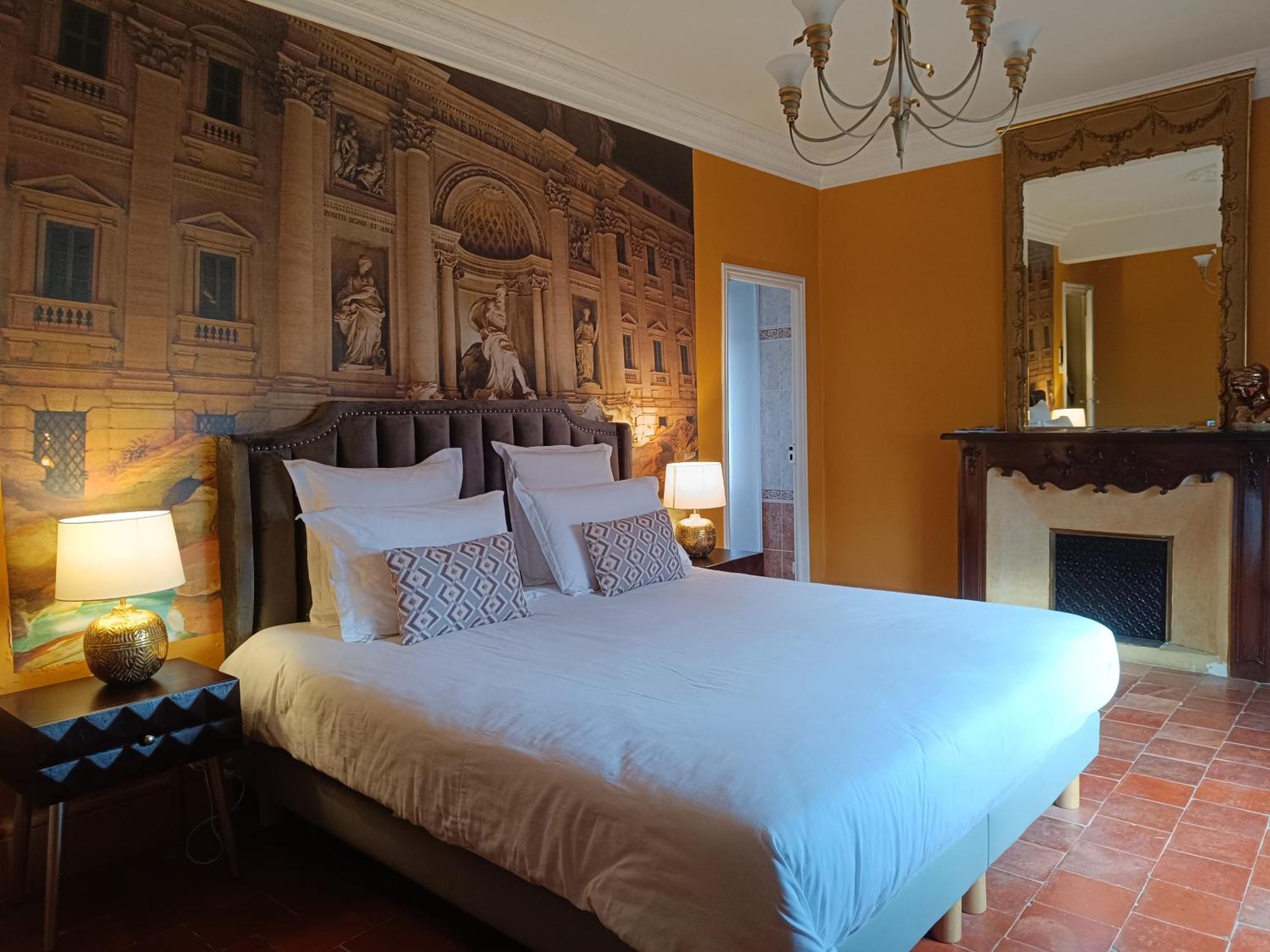 Bed and Breakfast Les Jardins De La Fontaine Alès Exterior foto