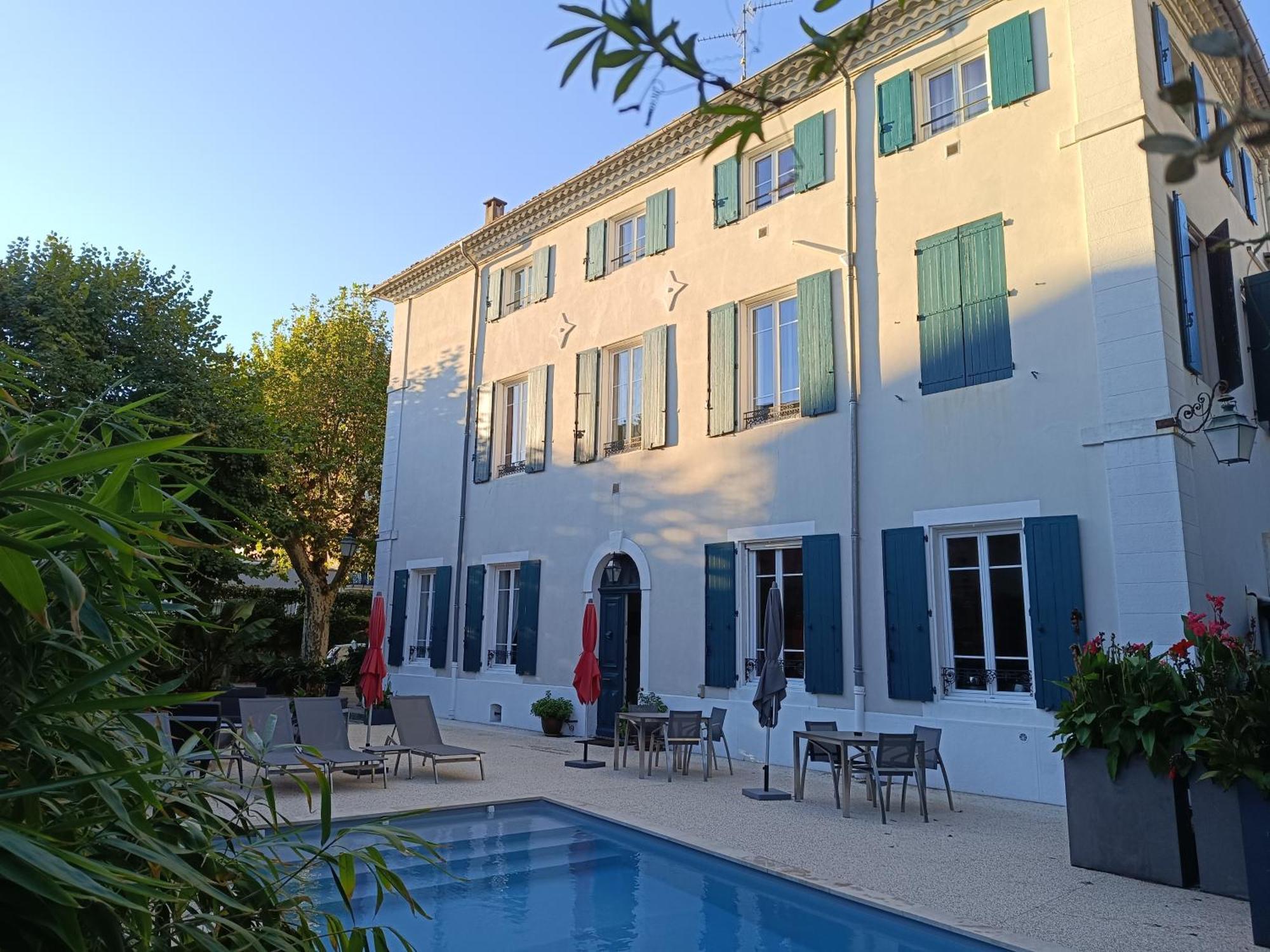 Bed and Breakfast Les Jardins De La Fontaine Alès Exterior foto